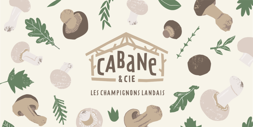 Cabane & Cie Les champignons landais