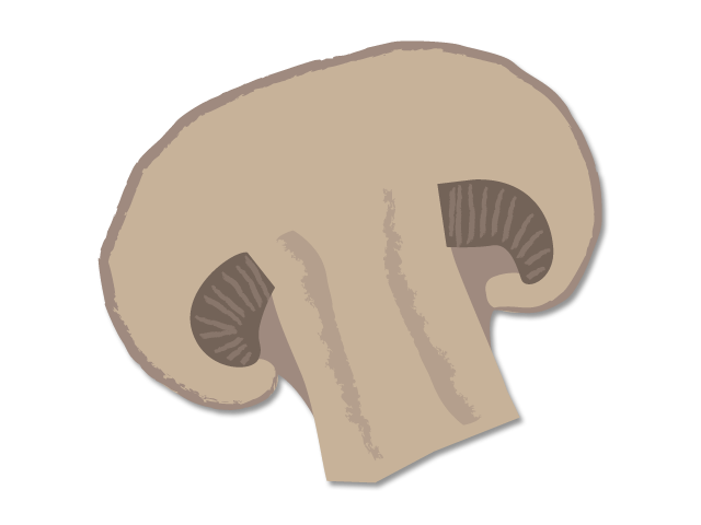 Cabane & Compagnie champignons landais Illustration champignon de Paris Bruns émincés